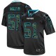Men Nike Carolina Panthers &51 Sam Mills Elite Black Camo Fashion NFL Jersey
