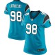Women Nike Carolina Panthers &98 Star Lotulelei Elite Blue Alternate NFL Jersey