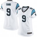 Women Nike Carolina Panthers &9 Graham Gano Elite White NFL Jersey