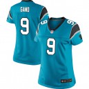 Women Nike Carolina Panthers &9 Graham Gano Elite Blue Alternate NFL Jersey