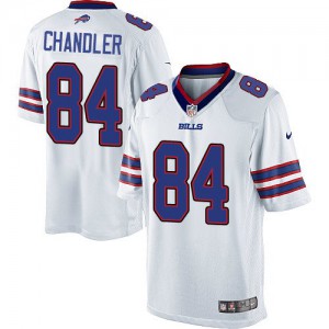 Bills de Buffalo jeunes Nike # 84 Scott Chandler Élite blanc NFL Maillot Magasin