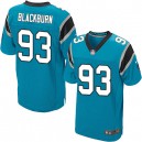 Men Nike Carolina Panthers &93 Chase Blackburn Elite Blue Alternate NFL Jersey
