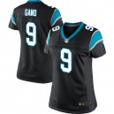 Women Nike Carolina Panthers &9 Graham Gano Elite Black Team Color NFL Jersey