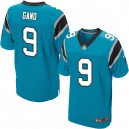 Men Nike Carolina Panthers &9 Graham Gano Elite Blue Alternate NFL Jersey