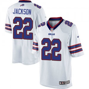 Bills de Buffalo jeunes Nike # 22 Fred Jackson Élite blanc NFL Maillot Magasin