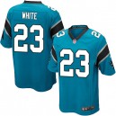 Youth Nike Carolina Panthers &23 Melvin White Elite Blue Alternate NFL Jersey