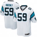 Youth Nike Carolina Panthers &59 Luke Kuechly Elite White NFL Jersey