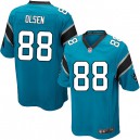 Youth Nike Carolina Panthers &88 Greg Olsen Elite Blue Alternate NFL Jersey