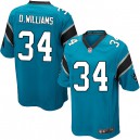Youth Nike Carolina Panthers &34 DeAngelo Williams Elite Blue Alternate NFL Jersey