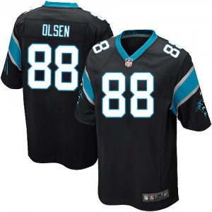Jeunesse Nike Carolina Panthers # 88 Greg Olsen élite noir équipe NFL Maillot Magasin de couleur Jeunesse Nike Carolina Panthers # 88 Greg Olsen élite noir équipe NFL Maillot Magasin de couleur
