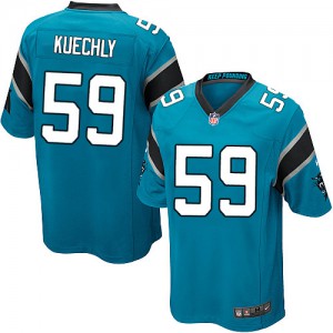 Jeunesse Nike Carolina Panthers # 59 Luke Kuechly Élite bleu alternent NFL Maillot Magasin