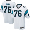 Youth Nike Carolina Panthers &76 Greg Hardy Elite White NFL Jersey