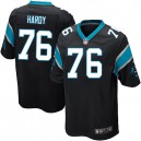 Youth Nike Carolina Panthers &76 Greg Hardy Elite Black Team Color NFL Jersey