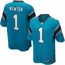 Youth Nike Carolina Panthers &1 Cam Newton Elite Blue Alternate NFL Jersey