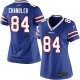 Women Nike Buffalo Bills &84 Scott Chandler Elite Royal Blue Team Color NFL Jersey
