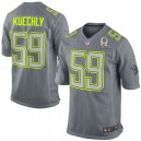 Men Nike Carolina Panthers &59 Luke Kuechly Elite Grey 2014 Pro Bowl NFL Jersey