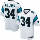 Youth Nike Carolina Panthers &34 DeAngelo Williams Elite White NFL Jersey