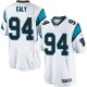 Youth Nike Carolina Panthers &94 Kony Ealy Elite White NFL Jersey