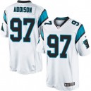 Youth Nike Carolina Panthers &97 Mario Addison Elite White NFL Jersey