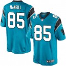 Youth Nike Carolina Panthers &85 Mike McNeill Elite Blue Alternate NFL Jersey