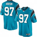 Youth Nike Carolina Panthers &97 Mario Addison Elite Blue Alternate NFL Jersey