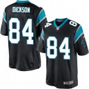 Youth Nike Carolina Panthers &84 Ed Dickson Elite Black Team Color NFL Jersey