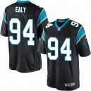 Youth Nike Carolina Panthers &94 Kony Ealy Elite Black Team Color NFL Jersey