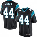 Youth Nike Carolina Panthers &44 J.J. Jansen Elite Black Team Color NFL Jersey