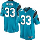 Youth Nike Carolina Panthers &33 Tre Boston Elite Blue Alternate NFL Jersey