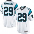 Youth Nike Carolina Panthers &29 Bene Benwikere Elite White NFL Jersey