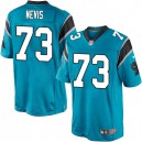 Youth Nike Carolina Panthers &73 Drake Nevis Elite Blue Alternate NFL Jersey