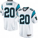 Youth Nike Carolina Panthers &20 Antoine Cason Elite White NFL Jersey