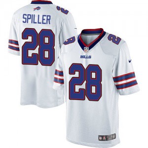 Bills de Buffalo jeunes Nike # 28 CJ Spiller Élite blanc NFL Maillot Magasin
