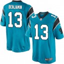 Youth Nike Carolina Panthers &13 Kelvin Benjamin Elite Blue Alternate NFL Jersey