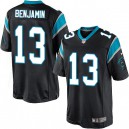Youth Nike Carolina Panthers &13 Kelvin Benjamin Elite Black Team Color NFL Jersey