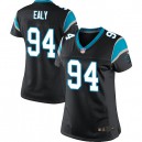 Women Nike Carolina Panthers &94 Kony Ealy Elite Black Team Color NFL Jersey