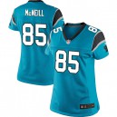 Women Nike Carolina Panthers &85 Mike McNeill Elite Blue Alternate NFL Jersey
