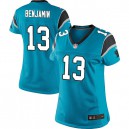 Women Nike Carolina Panthers &13 Kelvin Benjamin Elite Blue Alternate NFL Jersey