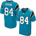 Men Nike Carolina Panthers &84 Ed Dickson Elite Blue Alternate NFL Jersey