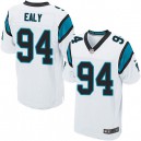 Men Nike Carolina Panthers &94 Kony Ealy Elite White NFL Jersey