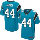 Men Nike Carolina Panthers &44 J.J. Jansen Elite Blue Alternate NFL Jersey