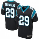 Men Nike Carolina Panthers &29 Bene Benwikere Elite Black Team Color NFL Jersey