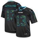 Men Nike Carolina Panthers &13 Kelvin Benjamin Elite Black Camo Fashion NFL Jersey