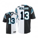 Men Nike Carolina Panthers &13 Kelvin Benjamin Elite Team/Road Two Tone NFL Jersey