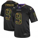 Men Nike Baltimore Ravens &9 Justin Tucker Elite Black Camo Fashion NFL Jersey