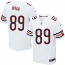 Men Nike Chicago Bears &89 Mike Ditka Elite White NFL Jersey