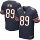 Hommes Nike Chicago Bears # 89 Mike Ditka Élite bleu marine équipe NFL Maillot Magasin de couleur