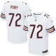 Men Nike Chicago Bears &72 William Perry Elite White NFL Jersey