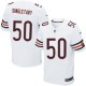 Hommes Nike Chicago Bears # 50 Mike Singletary Élite blanc NFL Maillot Magasin