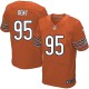 Men Nike Chicago Bears &95 Richard Dent Elite Orange Alternate NFL Jersey